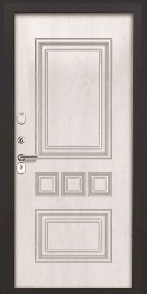 Входная дверь ДвериПРО Авеста фл-608 винорит white DPRO195614 внутренняя сторона